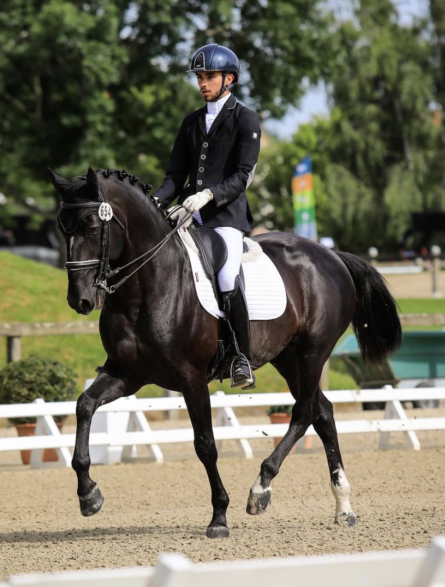 Photo de Brasil et Tom, Champions de France et d'Eruope de dressage 2024